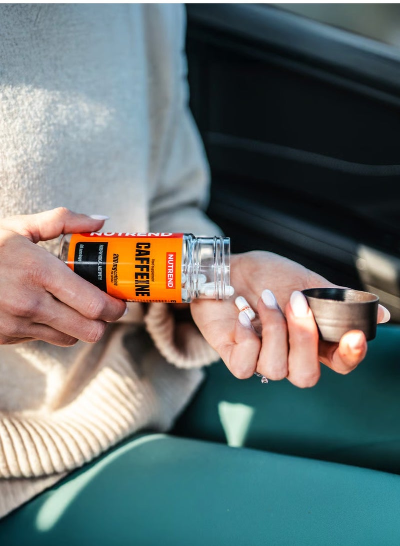 Nutrend Caffeine 200 mg – 60 Capsules | High-Potency Natural Energy & Focus Booster - Image 2