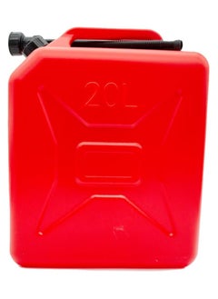 Duravel Duravel Jerry Can - 20 Litre- Fuel Can Container for Oil Petrol Diesel Storage Moving Red Cans, UN Regulations Approved Heavy Duty Backup Petrol Tanks Mount for Motorcycle SUV ATV Most Cars  - Image 1
