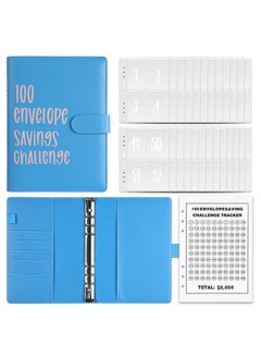 Y&D A5 Loose Leaf Book 100 Days Of Saving Money Saving Money Challenging Cash Envelopes Saving Money Couple Games Challenging Couple Gifts  - Image 1