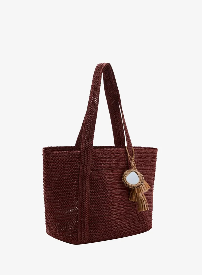 مانجو Natural fibre tote bag