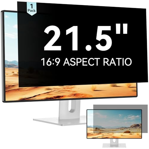 Mamol 215 Inch Computer Privacy Screen Removable Anti Blue Light Glare Filter AntiScratch Protective Film - Image 1