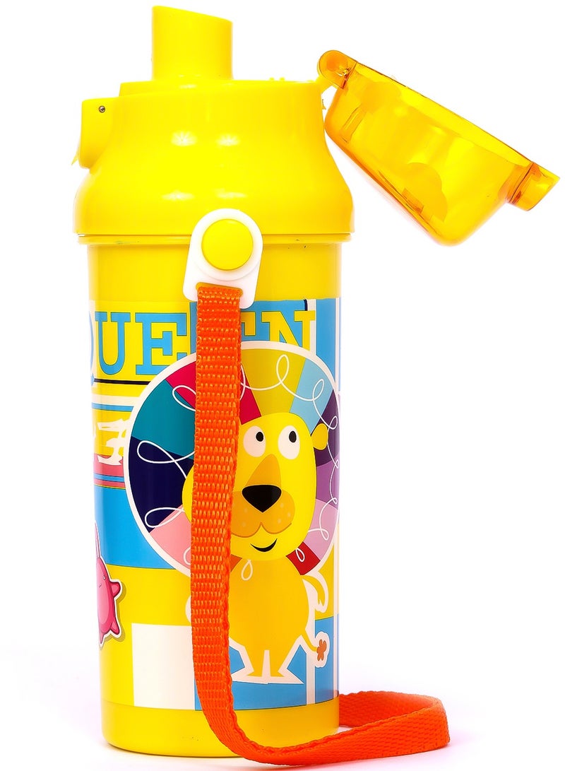 Eazy Kids Kids Water Bottle 600Ml - Yellow  - Image 5