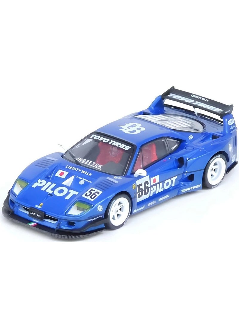 Toyfest - Inno 1/64 Lbwk F40 Tokyo Auto Salon 2024 Collectible Metal Model Car - Image 1