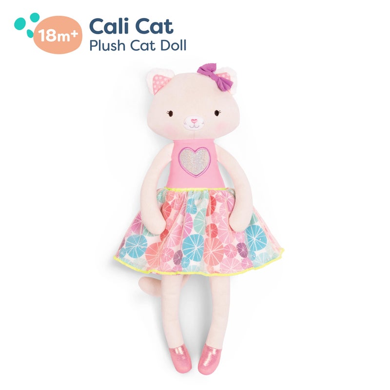 B. toys â€“ Plush Cat Baby Doll with Ballet Tutu & Sparkly Shoes â€“ 15-Inch Soft Cuddly Stuffed Animal Baby Toys for Toddlers â€“ Machine Washable Kitty for Bedtime, Playtime & Nursery - Image 4