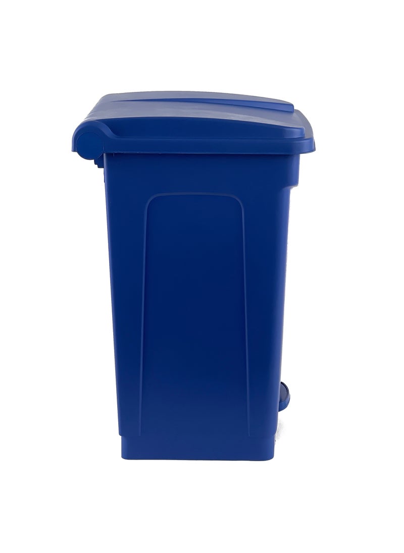 Gator Gator Plastic Garbage Bin with Pedal Opening 45L Blue  - Image 3