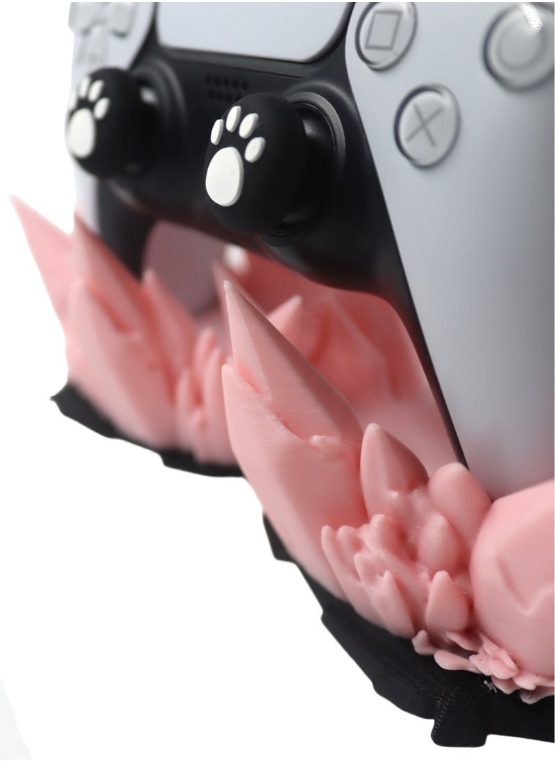 Crystal Joystick Stand for PS5 Controllers - Elegant and Sturdy Display Base