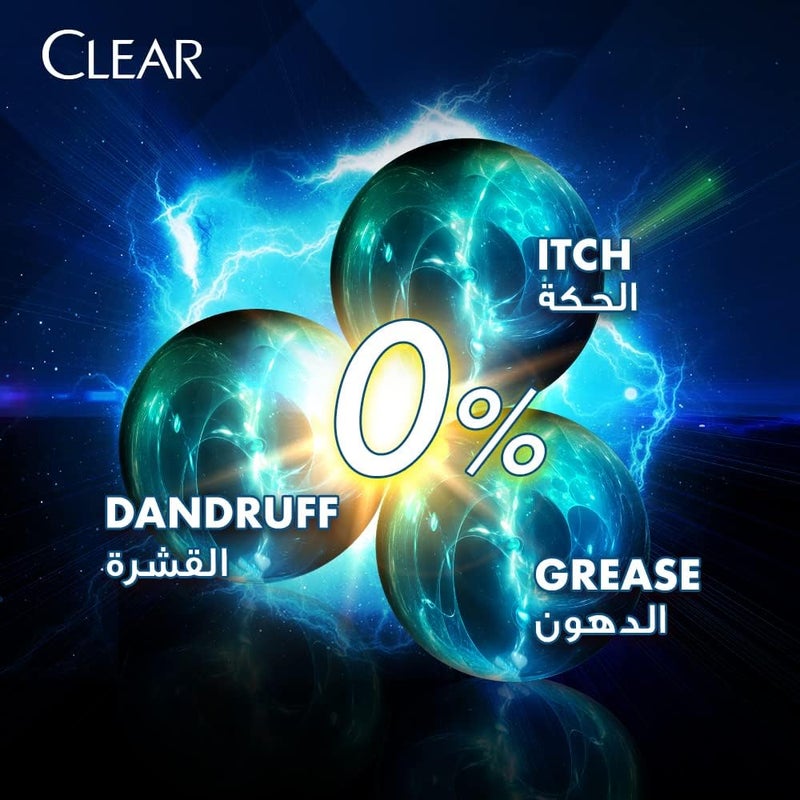 Clear Men Anti-Dandruff Shampoo Hairfall Defence - Pack of 2 - Image 4