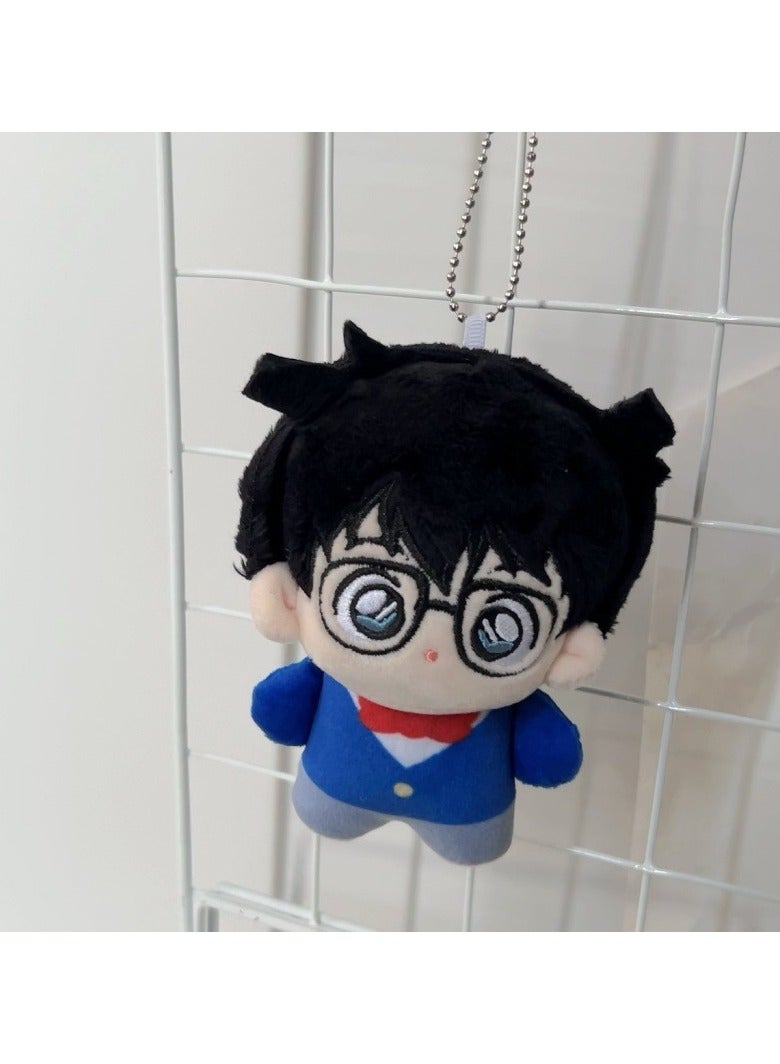 Detective Conan Animation Conan Sea Astral Body Cute Plush Big Head Pendant Doll Cotton Doll 10cm Super Cute Doll, Gift for Kids and Anime Fans - Image 2