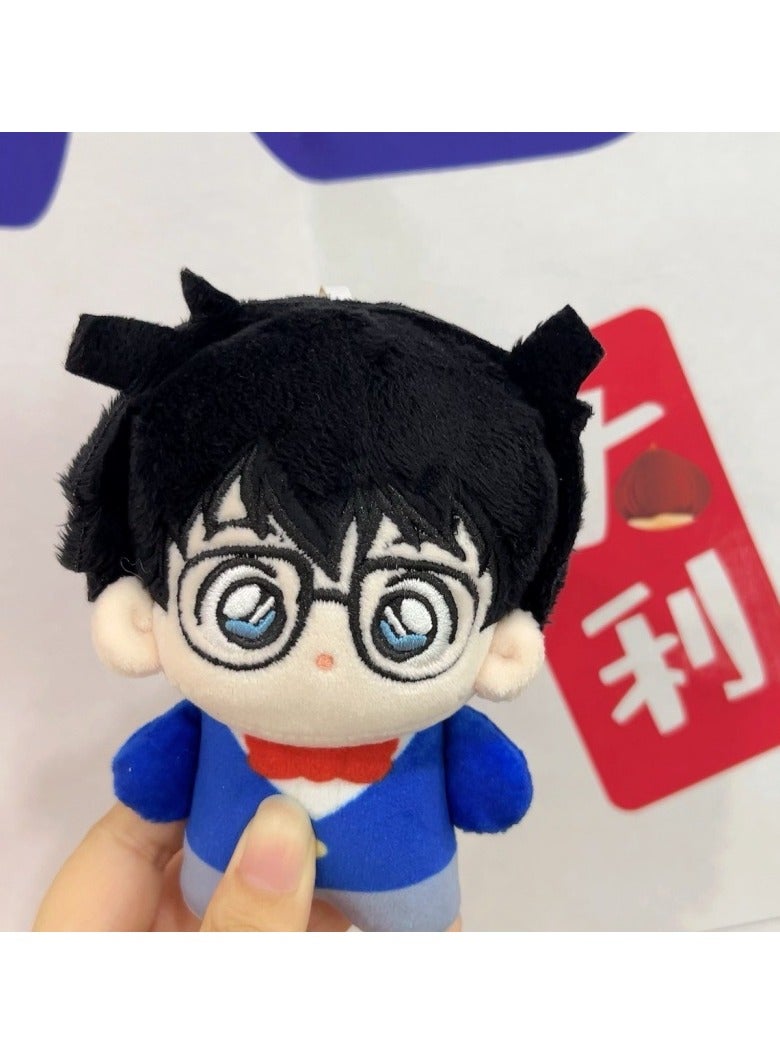 Detective Conan Animation Conan Sea Astral Body Cute Plush Big Head Pendant Doll Cotton Doll 10cm Super Cute Doll, Gift for Kids and Anime Fans - Image 3