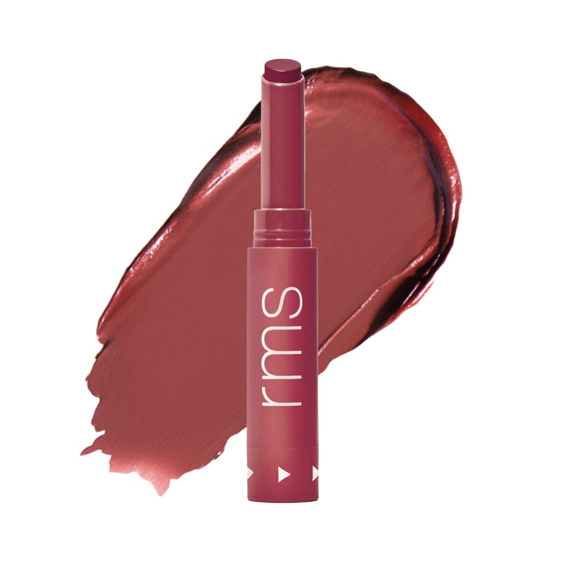 أحمر شفاه سيروم RMS بيوتي الأسطوري - لون ساتان سيروم لون الشفاه - صبغة شفاه هجينة تدوم طويلاً للنساء - تلوين شفاه مرطب