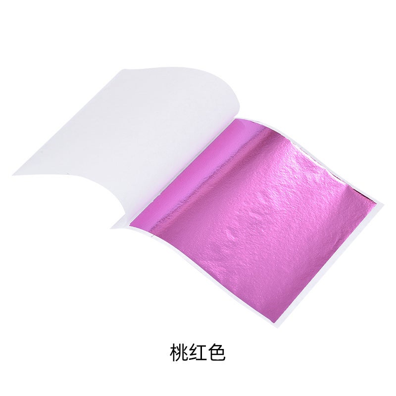 Taiwan Imitation Gold Foil 9Cm Crystal Mud Crafts Drop Glue Decoration Nail Art Imitation Gold Foil Paper Manufacturers - Image 1