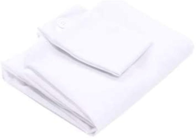 BED HEADBOARD WEDGE MATTRESS GAP FILLER PILLOWCASE WEDGE PILLOW COVER FOR MATTRESS GAP KING WHITE