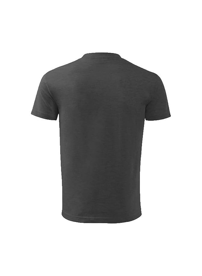 PRINTSHOP4ME 10 pcs Adult Round Neck Combed Men's T Shirt 190 GSM Pure Cotton Basic Colors  - Image 3
