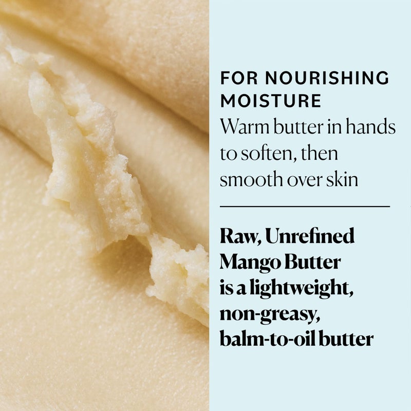 Sky Organics Sky Organics - Mango Butter, 16 oz - Raw & Undefined - Hydrating Balm-to-Oil Butter - Non Greasy - Fatty Acids, Antioxidants & Vitamins - Natural, Vegan, Cruelty & Soy Free - Skin Care & Self Care - Image 3