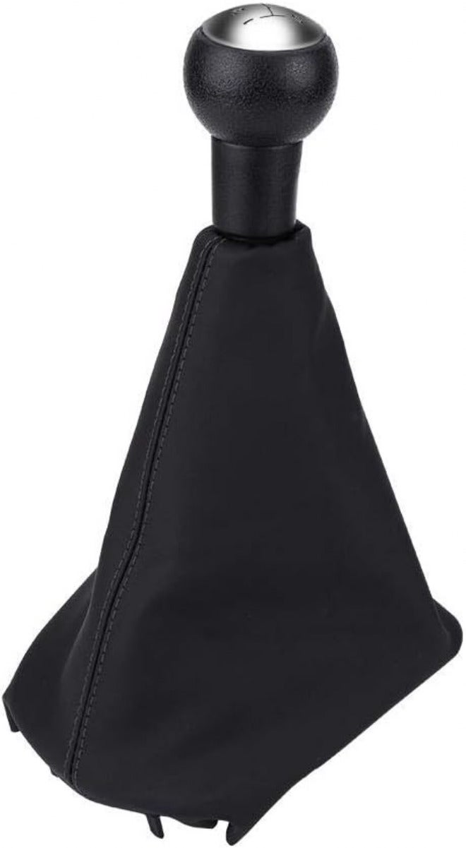 Tbest Gear Stick Boot for Car,307 Gear Knob,Gear Shift Knob Gaiter Boot,5 Speed Gear Shift Knob Gaiter Boot Kit for 307 308 607 608 C3 C5 C3 Shift Boot Cover Gear Stick Boot - Image 1