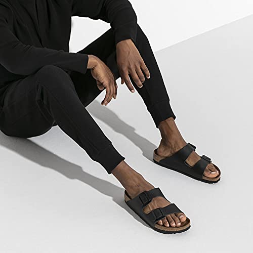 BIRKENSTOCK صنادل بيركنستوك للرجال أريزونا EVA، أسود، 11 متوسط أمريكي - Image 5