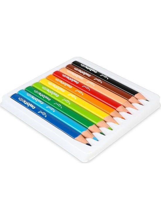 carioca Jumbo Triangle Baby Dry Crayons 10 Pcs  - Image 3