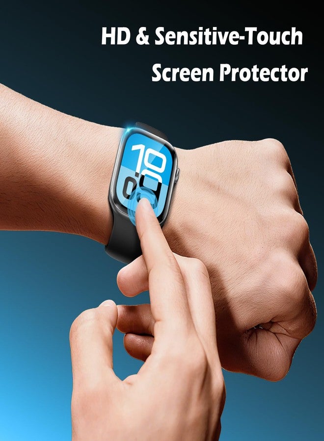 JULK 6-Pack for Apple Watch SE Screen Protector 40mm, Flexible Film Non-Bubbles Soft TPU Face Screen Protector for iWatch SE-3(2025)/SE/6/5/4 40mm, Touch Sensitive, HD Transparent - Image 5