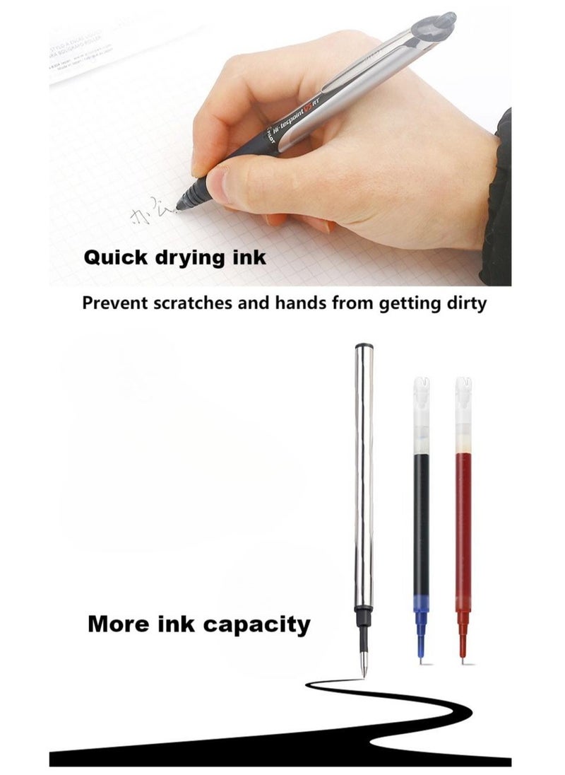 PARKER A Pack Of 5 Jotter Ballpoint Pen Replacement cores Set Neutral water pen cartridge ​（Blue ink）  - Image 2