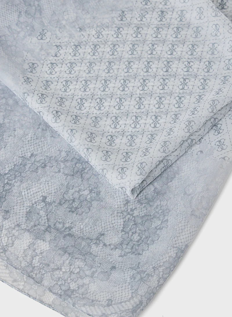 GUESS Jacquard Scarf