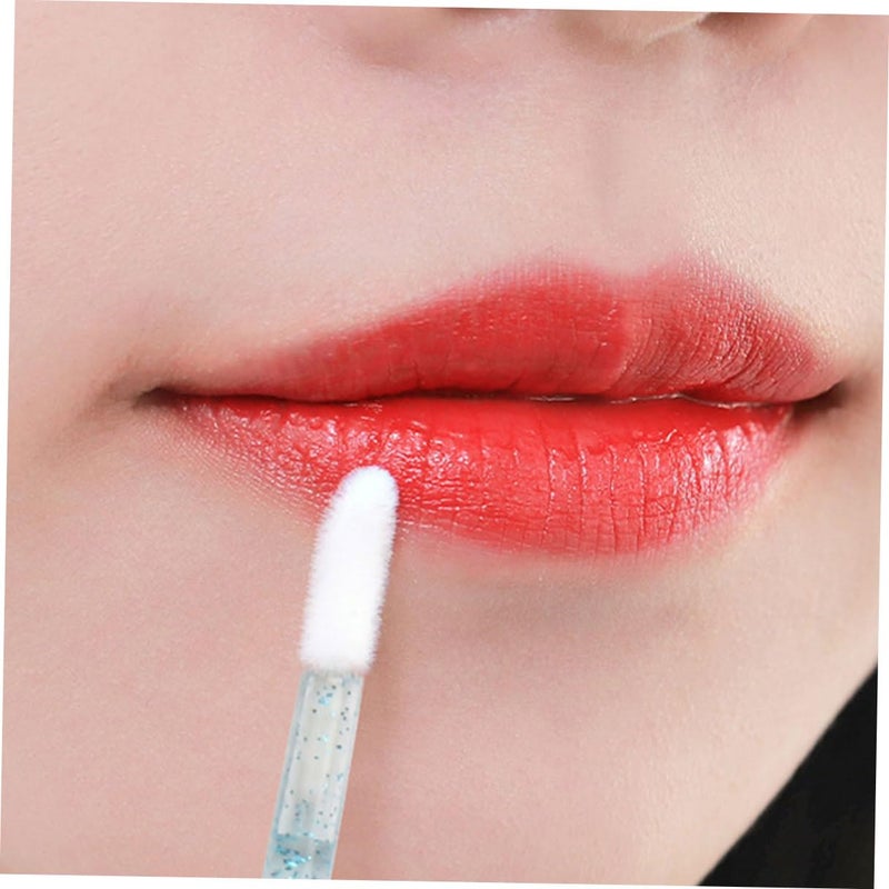 VICASKY 350pcs Disposable Lip Gloss Applicator Brushes Crystal Handle Portable Lipstick Makeup Tools for Professional Beauty and Travel Use Random Style - Image 5