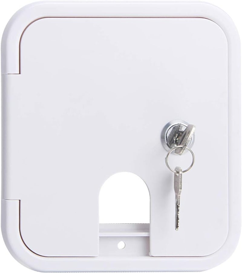 LCGP RV Access Door Electrical Cord Trailer Power Cord Cable Hatch Camper Hose Storage Door Compartment - Image 3