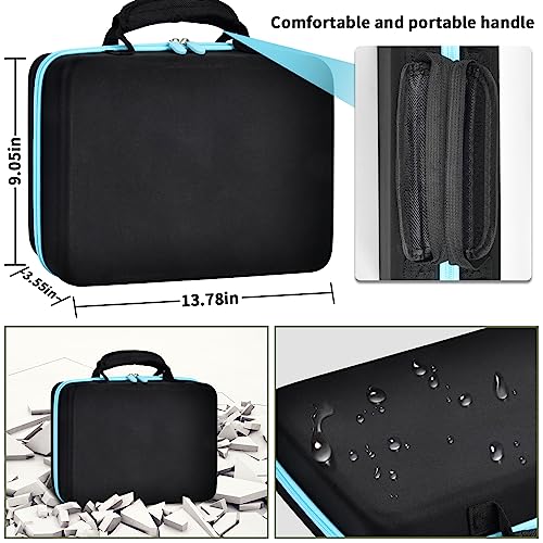 ANKHOH Knife Display Case for 45+ Pocket Knives, for Butterfly Knife Storage Bag, Folding Knives Organizer Holder Box, Knives Collection Protector for Survival, Tactical, Outdoor, Kitchen, EDC Mini Knife - Image 5