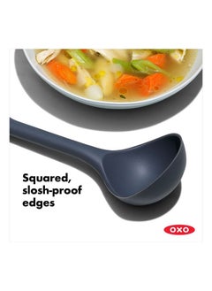 OXO OXO GG LARGE SILICONE LADLE - PEPPERCORN  - Image 2