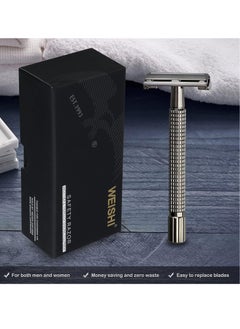 WeiShi WEISHI Safety Razor Double Edge Nostalgic Long Handle Butterfly Open Razor  - Image 2