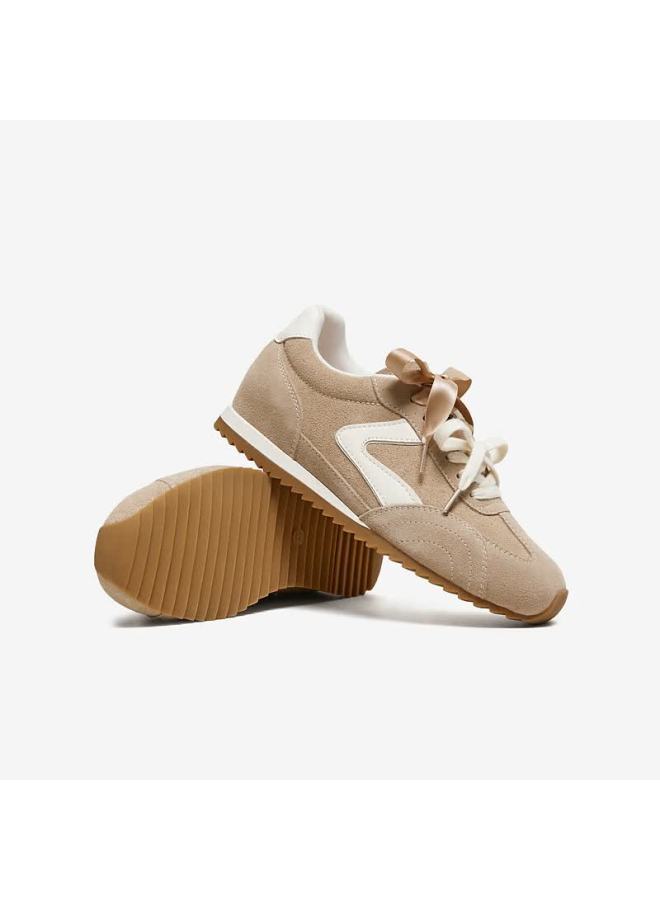 Tata Spring Mall Style Women's Casual Sports Shoes Almond White Size 37 - Image 5