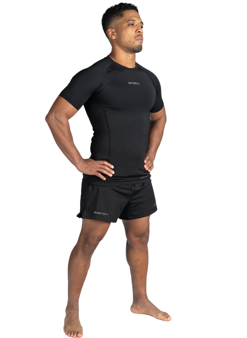 Sanabul  MODEL ZERO RASH GUARD BLACKCHARCOAL MEDIUM - Image 2