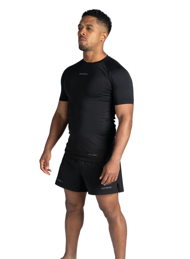 Sanabul  MODEL ZERO RASH GUARD BLACKCHARCOAL MEDIUM - Image 3