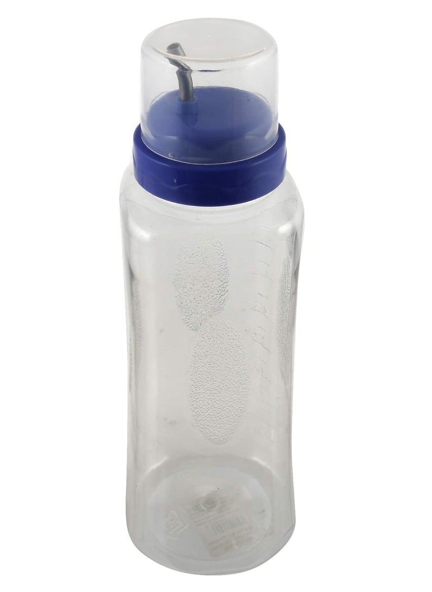 Kuber Industries Kuber Industries Plastic Leakproof Drop Oil Bottle Olive Oil Dispenser for Kitchen Storage Container, 1 LTR (Purple)-KUBMART11127  - Image 2