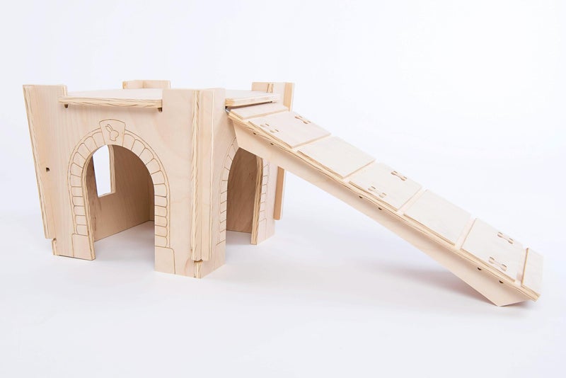 Small Pet Select - Habitat Hideout - Castle- Medium, Rabbits, Guinea Pigs, Other Small Animals - Image 4