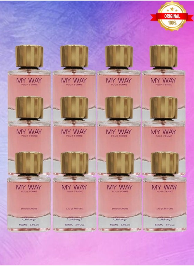 توب فاكتوري 12 قطع عطر ماي واي 100 مل  - Image 1