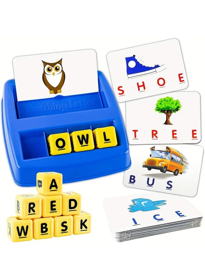 Matching Letter Game Educational Toy For Kids Spelling Memory Enhancement Birthday Gift - Image 2