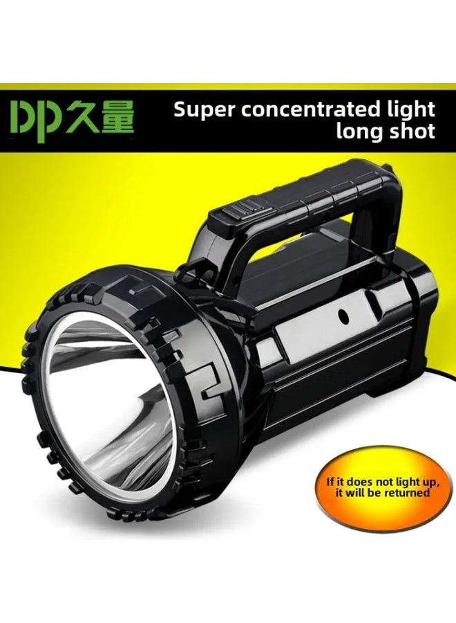 مصباح يدوي LED عالي السطوع ومحمول للغاية للاستخدام المنزلي والتخييم في الهواء الطلق والبحث والإنقاذ والإضاءة الطارئة - اللون: 7063 (إضاءة طويلة المدى 300 متر لمدة 3-6 ساعات) - Image 4