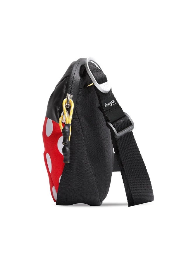 أوربيتكي حقيبة Orbitkey Disney™ Sling Mini 2L - حقيبة كروسبودي رفيعة للاستخدام اليومي مع غلاف خارجي مقاوم للماء، وجيب أمامي وخلفي آمن بسحاب، ومنظم شبكي، وحزام قابل للتعديل (ميني ماوس) - Image 1