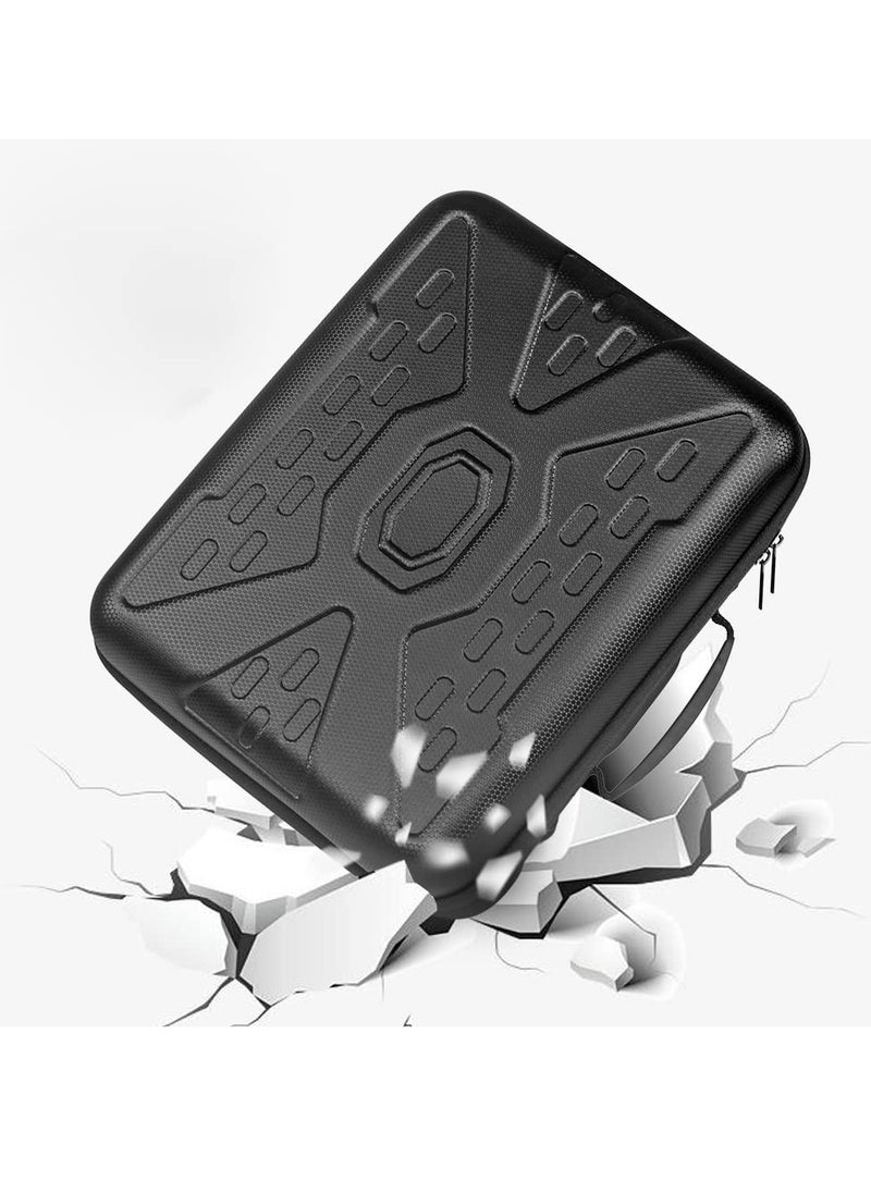 إف إتش - حقيبة حمل متوافقة مع وحدة تحكم Xbox Series X، وحقيبة تخزين واقية محمولة مقاومة للصدمات لوحدة التحكم وملحقات وحدة التحكم Series X - Image 1