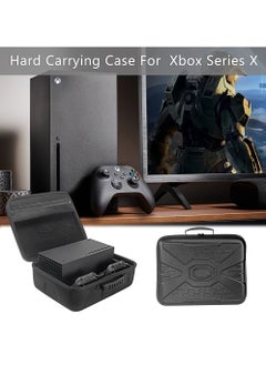 إف إتش حقيبة حمل متوافقة مع وحدة تحكم Xbox Series X، وحقيبة تخزين واقية محمولة مقاومة للصدمات لوحدة التحكم وملحقات وحدة التحكم Series X  - Image 5