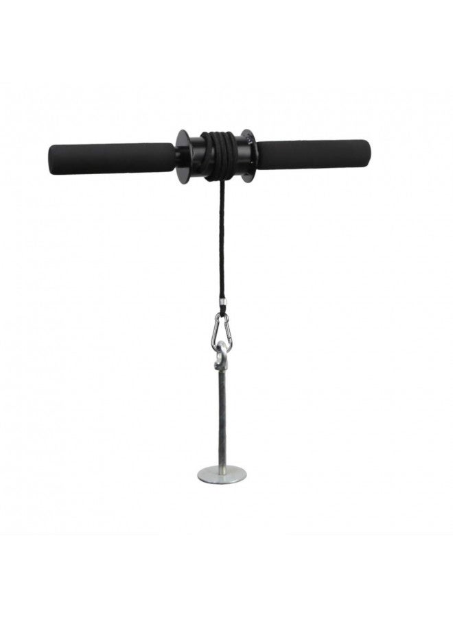 PELLOR Forearm Exerciser, Fitness Wrist Exerciser& Forearm Roller, Arm Strength Trainer Fitness Equipment Forearm Roller Weight with Anti-Slip Handle Forearm Strengthener - Image 2