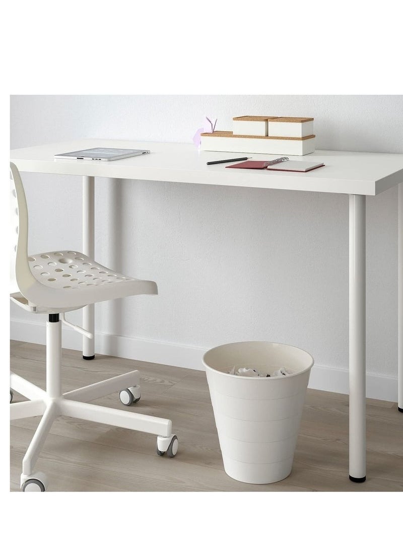 HOMESTAR 4 pieces of white plastic wastebasket  - Image 3