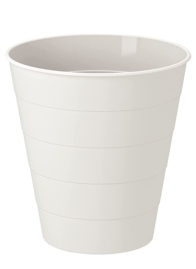 HOMESTAR 4 pieces of white plastic wastebasket  - Image 4