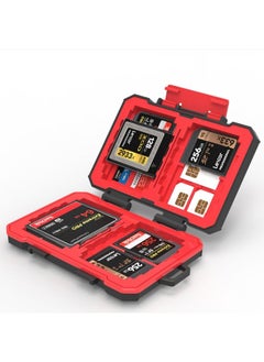 BURAQ Desiontal SD / TF / XQD / CF / SIM / TF Storage Card Memory Card Organizer Outdoor Portable Waterproof Box  - Image 1
