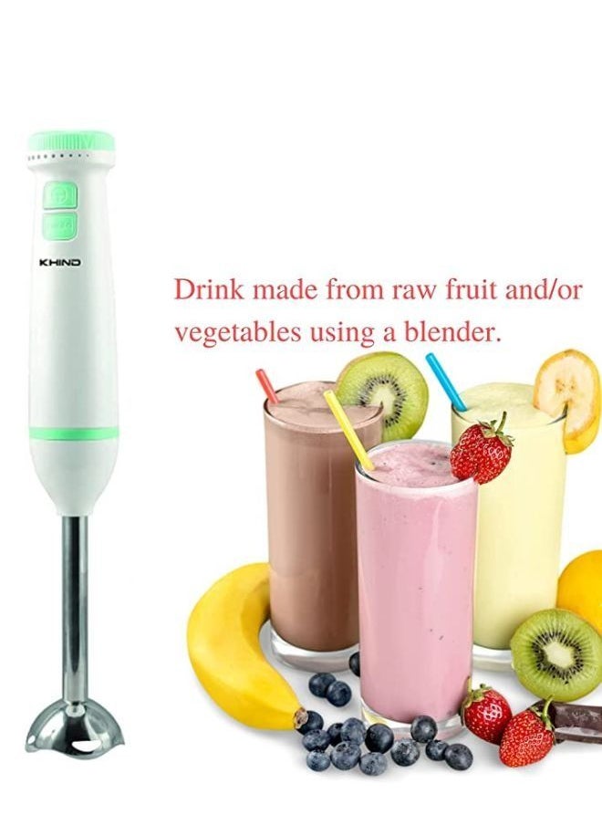 KHIND - KHIND Brand from Malaysia Hand Blender with 600ml Chopper Set of Whisk - Image 1