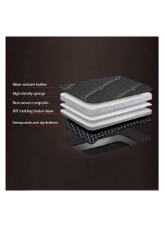 WINCA Car Floor Mats Compatible With Mazda Cx-9   2007 - 2015 PVC Leather Non-slip Weather Color Available (Beige)  - Image 5