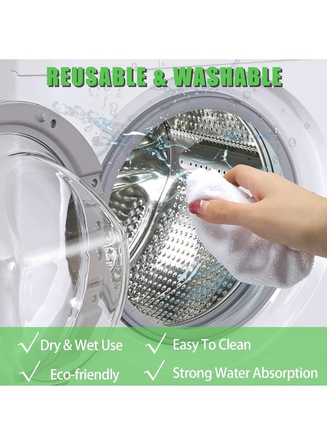 6 Pack Replacement Steam Mop Pads Universal Steam Cleaner Accessories Reusable Microfiber Cloths for Bissell Steam Shot, Dupray, PurSteam, Comforday Handheld Steam Cleaner Attachments - Image 3