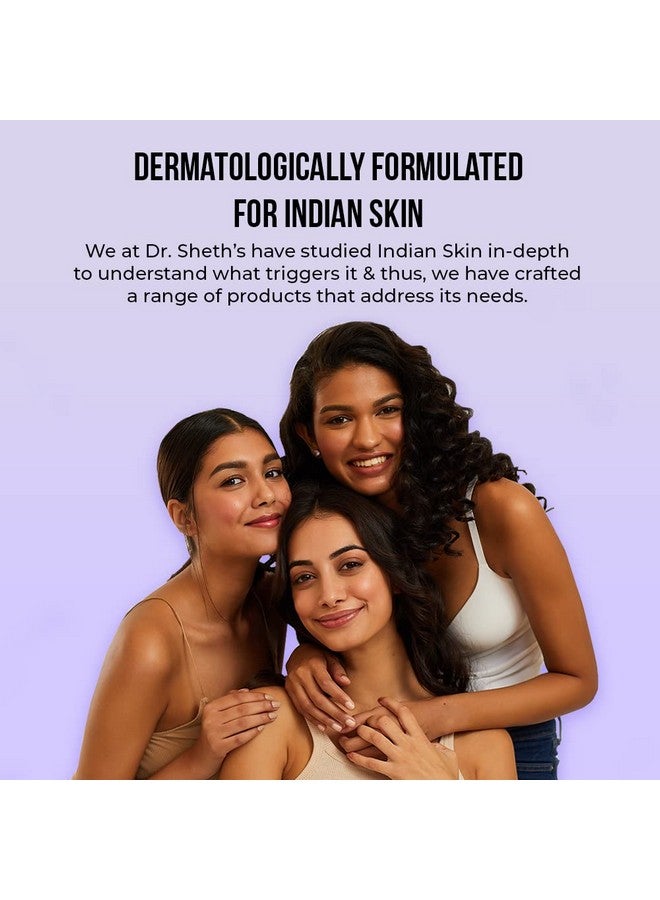 Dr. Sheth's Dr. Sheth’S Kesar & Kojic Acid Sunscreen Spf 50 Pa++++ For Pigmentationfree Skin | No White Cast And Light Weight For Daily Moisturization 50G - Image 4