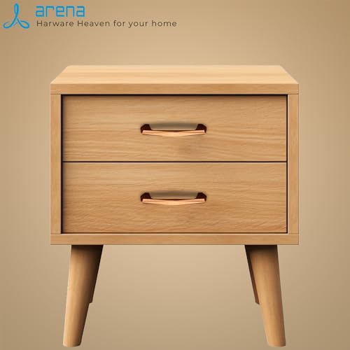 Arena Zinc Cabinet Handle (2 Pcs) 4-Inch, Rose Gold Finish Cabinet Pull Handle for All Types of Kitchen Cabinets, Doors, Wooden Furniture, Drawer Handle, Cabinet Pull Out Handles - Image 4