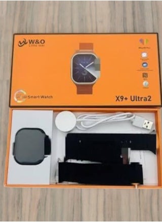 X9 Plus Ultra 2 Smart Watch with 49mm Large AMOLED Display, Bluetooth, GPT Chat, Games, Compass Recording, NFC, Google Maps, GPT Chat, Wireless Charger - Black - pzsku/ZA9D9378A97B4CD91112BZ/45/1742159168/f8141899-0b8e-4924-93a4-c329fd76cd4c